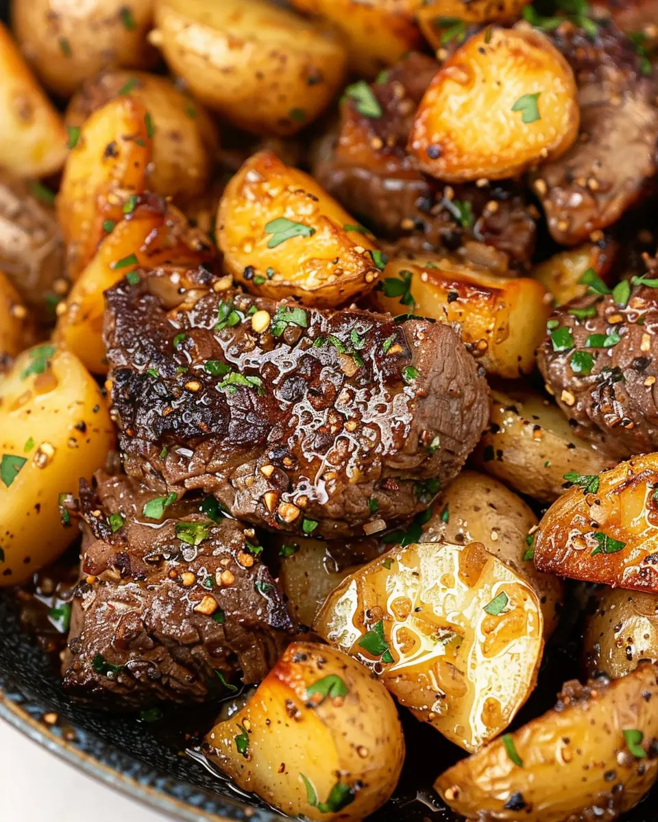 Garlic Butter Steak and Potatoes: The Ultimate Comfort Meal