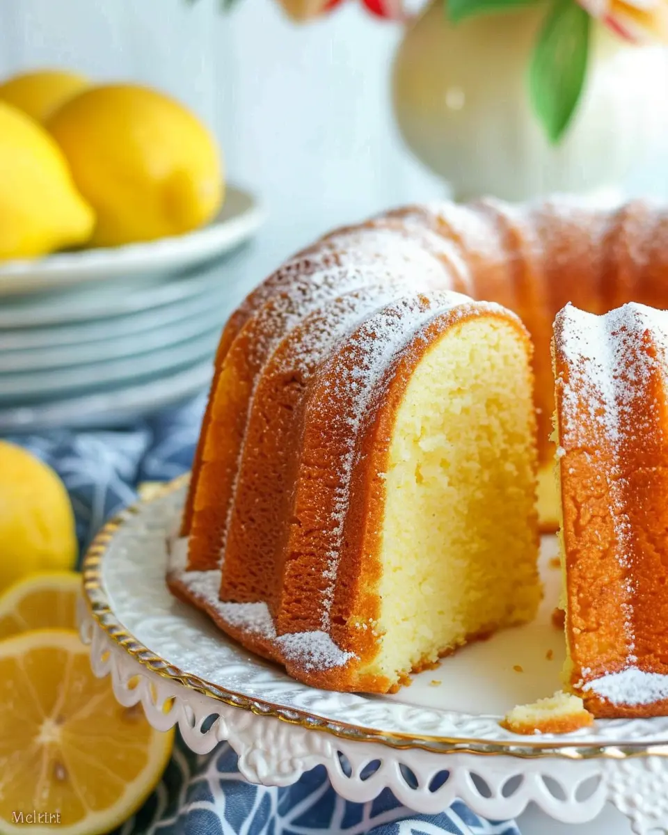 Lemon Sour Cream Pound Cake: The Best Indulgent Treat at Home