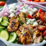 Greek Chicken Bowls